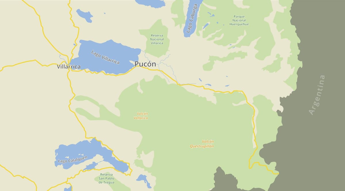 Bản đồ của hàng Chile