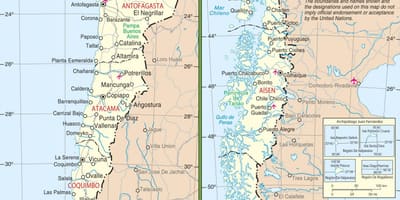 Bản đồ de Chile