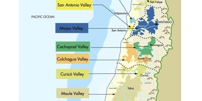 Bản đồ của bản đồ Chile