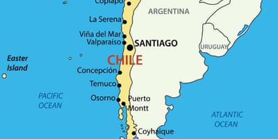 Bản đồ của castro Chile